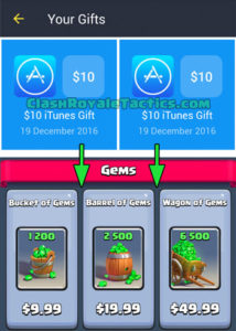 Earn FreeMyApps Credits and Get FREE Gems in Clash Royale