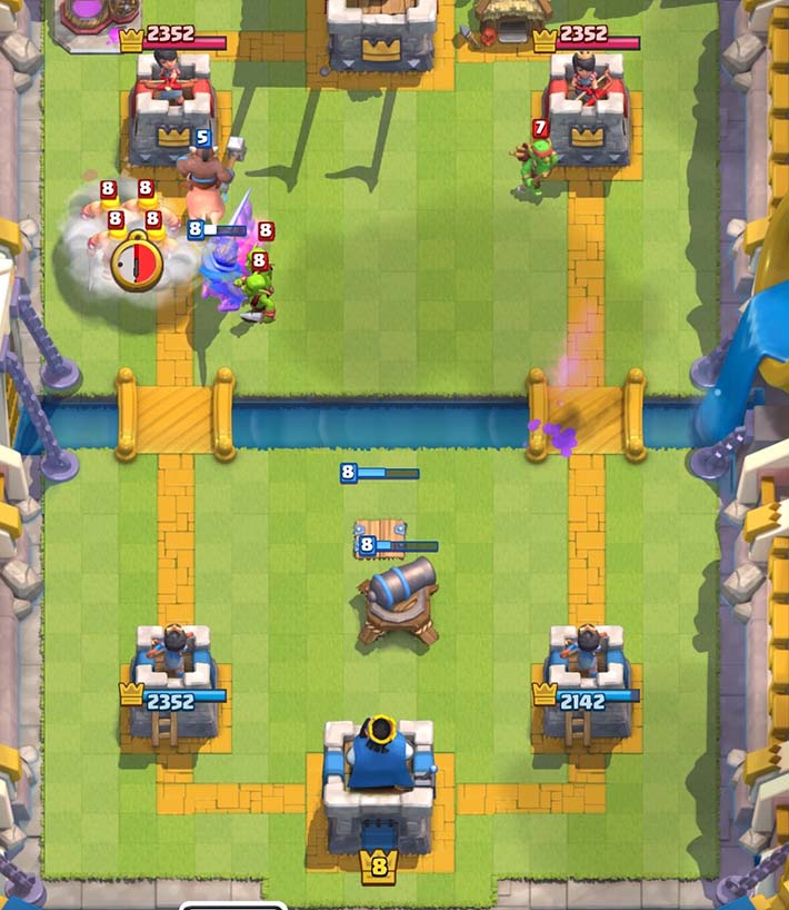 clash royale game freezing