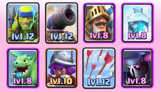 ARENA 7-8 HOG DECK!! F2P with No Legendary Cards! Get to Frozen Peak Arena  8! Clash Royale Strategy 