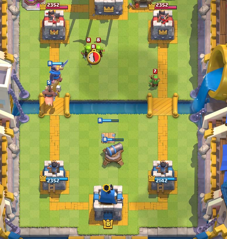 clash royale game freeze