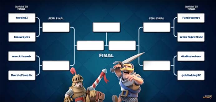 How to make a tournament in clash royale