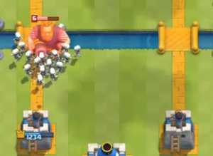 royal-giant-vs-skeleton-army