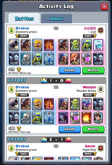 What is a good deck to get into Arena 8 from Arena 7? I have all the  non-legendary cards for my arena and Sparky, Lava Hound lvl2, and Log. -  Quora