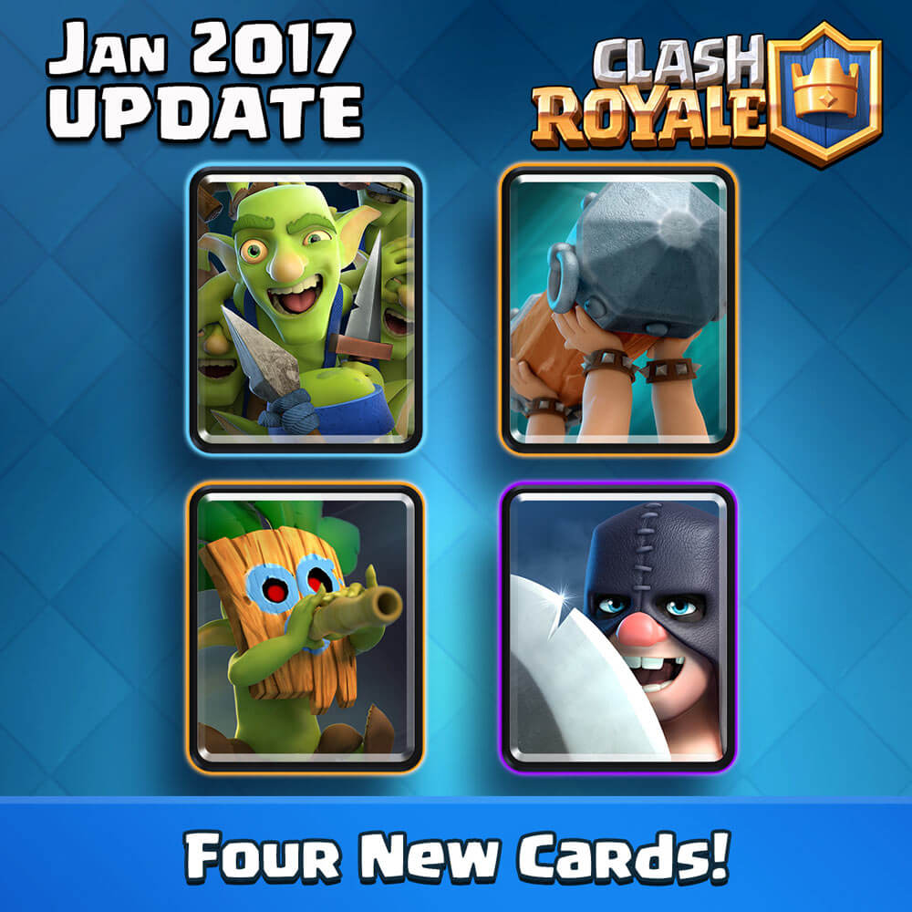 Clash Royale New Cards - Jan 2017 Update