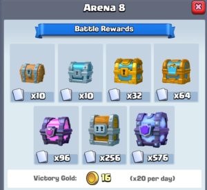 Get Gold for Every Clash Royal Battle you Win