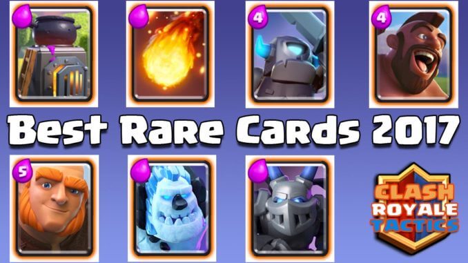 clash royale card rarity